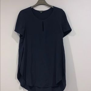 Acrobat S/S Silk Top w Keyhole